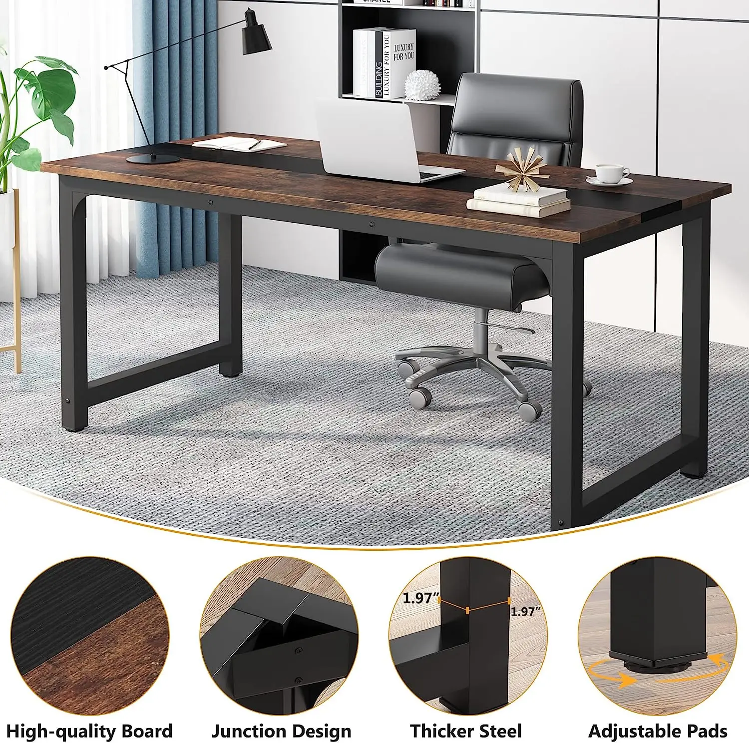 Tribesigns Modern Computer Des - огляд і ціна Office X Furniture