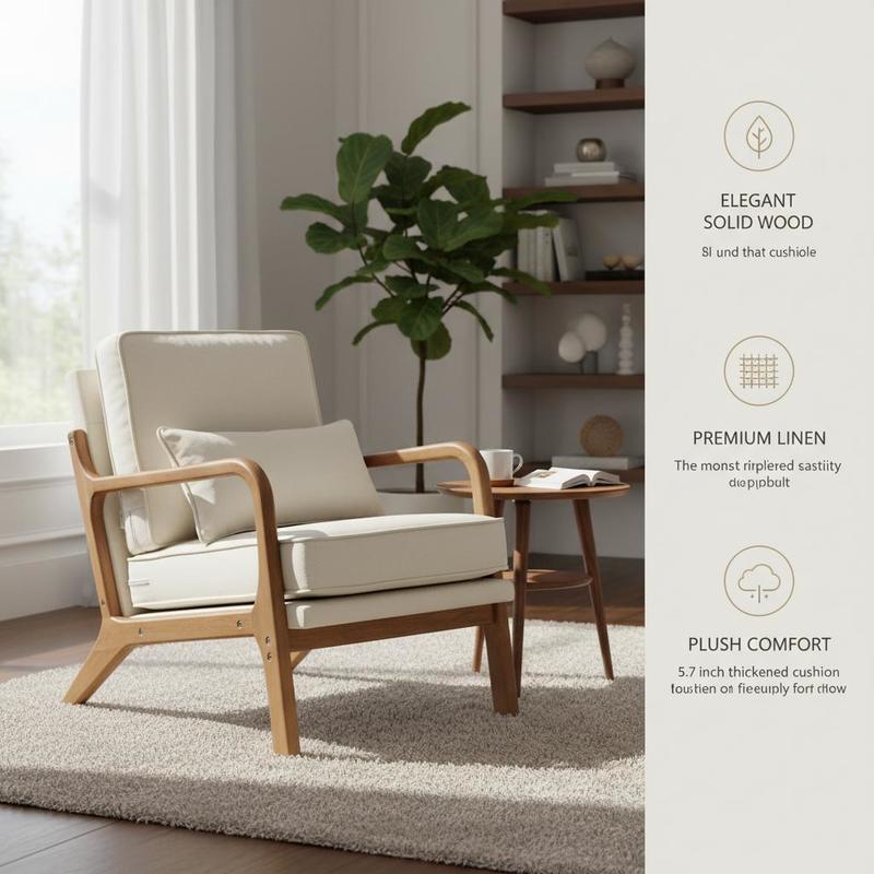Lounge Seat 29.5 x 28.3 x 32.7 - огляд і ціна Office X Furniture